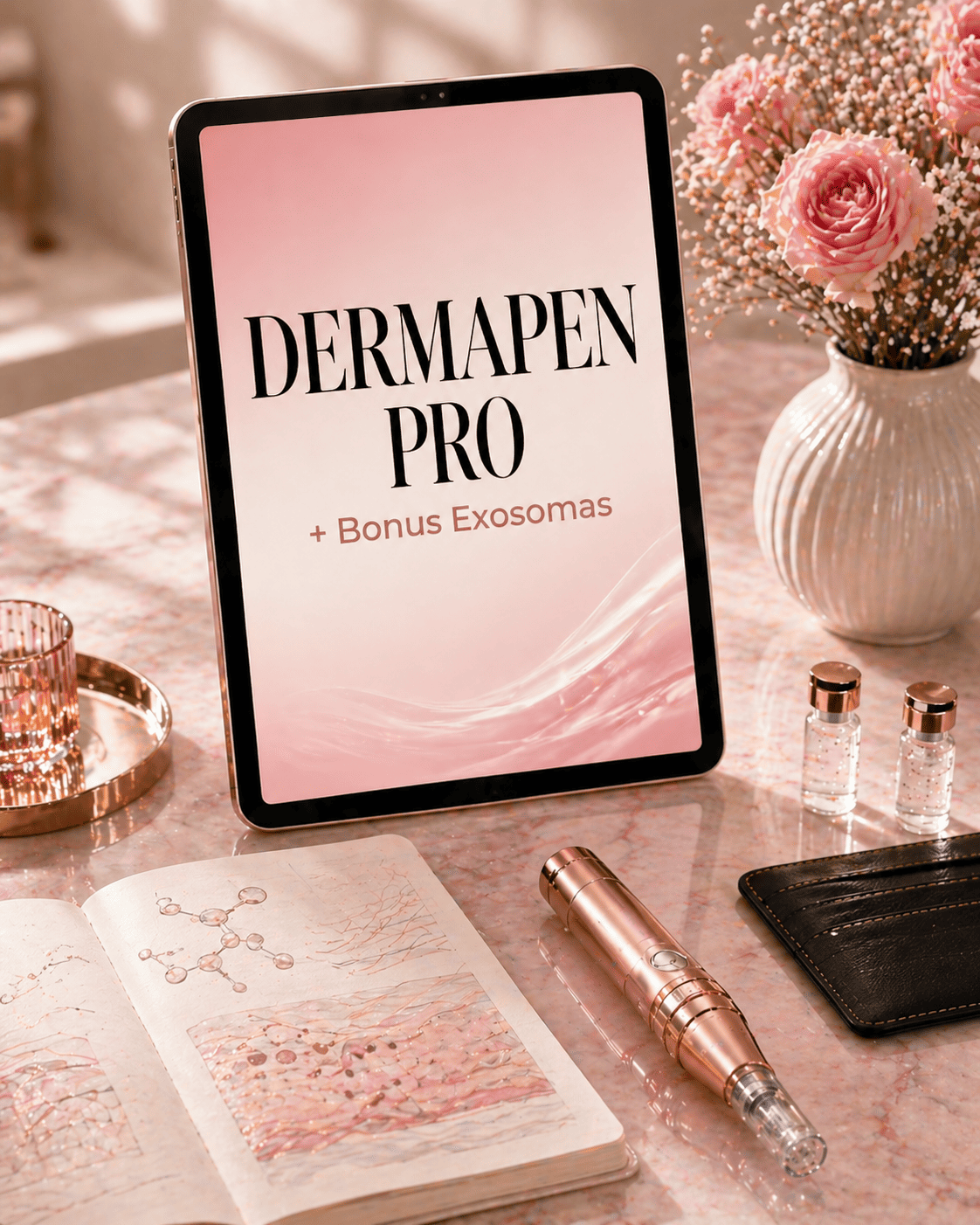 Curso Profesional Dermapen + Bonus Exosomas — 6 Tratamientos Rentables