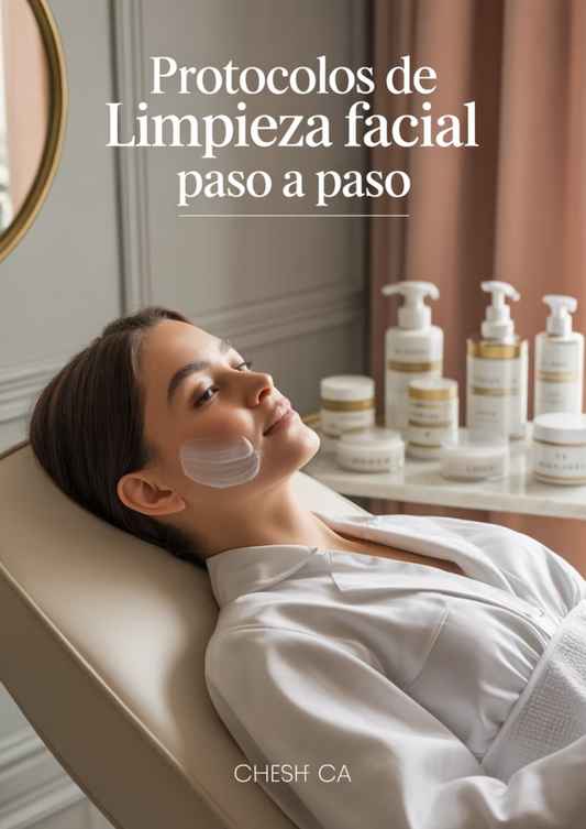 Protocolos de Limpieza Facial Profesional paso a paso