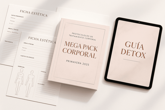 Mega Pack Corporal Primavera 2025 – Protocolos profesionales + fichas + guía detox